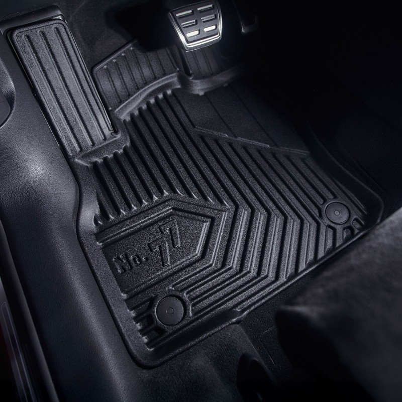 Tappetini compatibili con Hyundai Tucson IV PHEV dal 2020 in poi, su misura in Gomma TPE